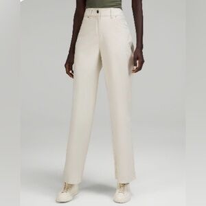 Lululemon Athletica City Sleek 5 Pocket High-Rise Wide Leg Size 32